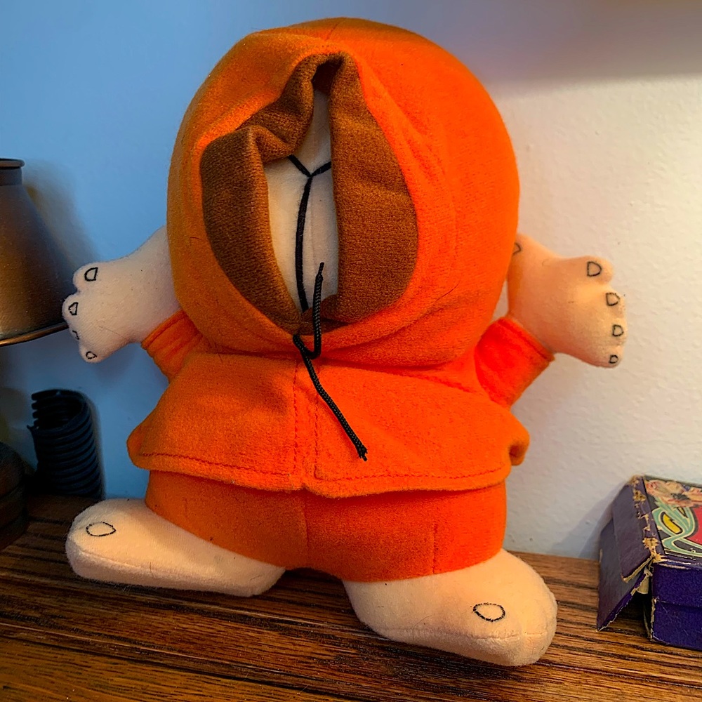 South Park Butt Face Kenny Plush 2002 FUN4ALL. Rare. Retired. Vintage.